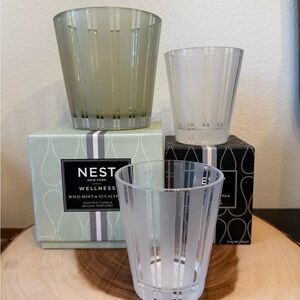EMPTY Nest candle jars